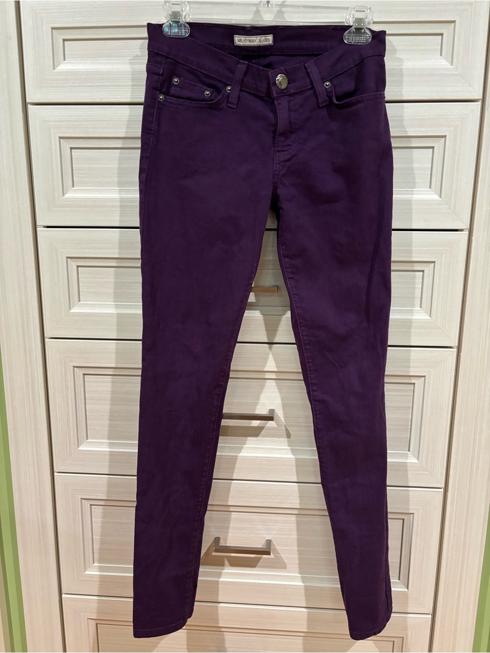 Women’s Purple Skinny Jeans